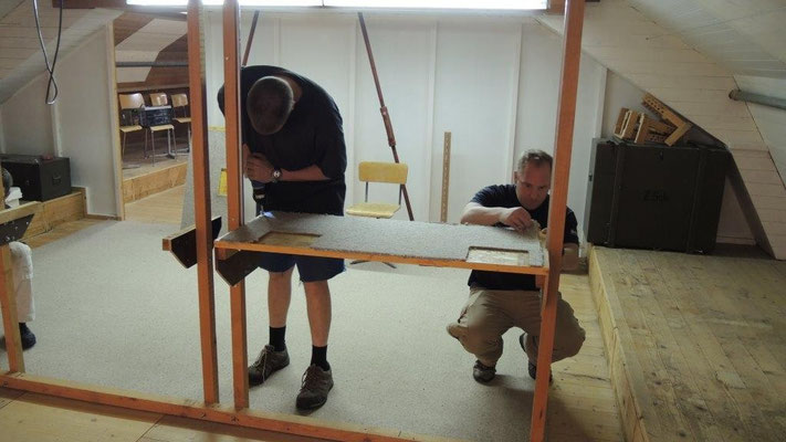 Abbruch alter Luftpistolenstand